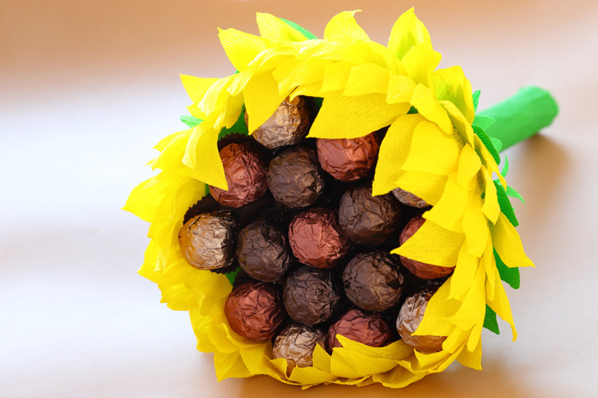 Яркий подсолнечник