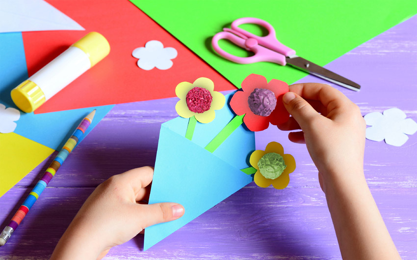 Шоколадные ромашки