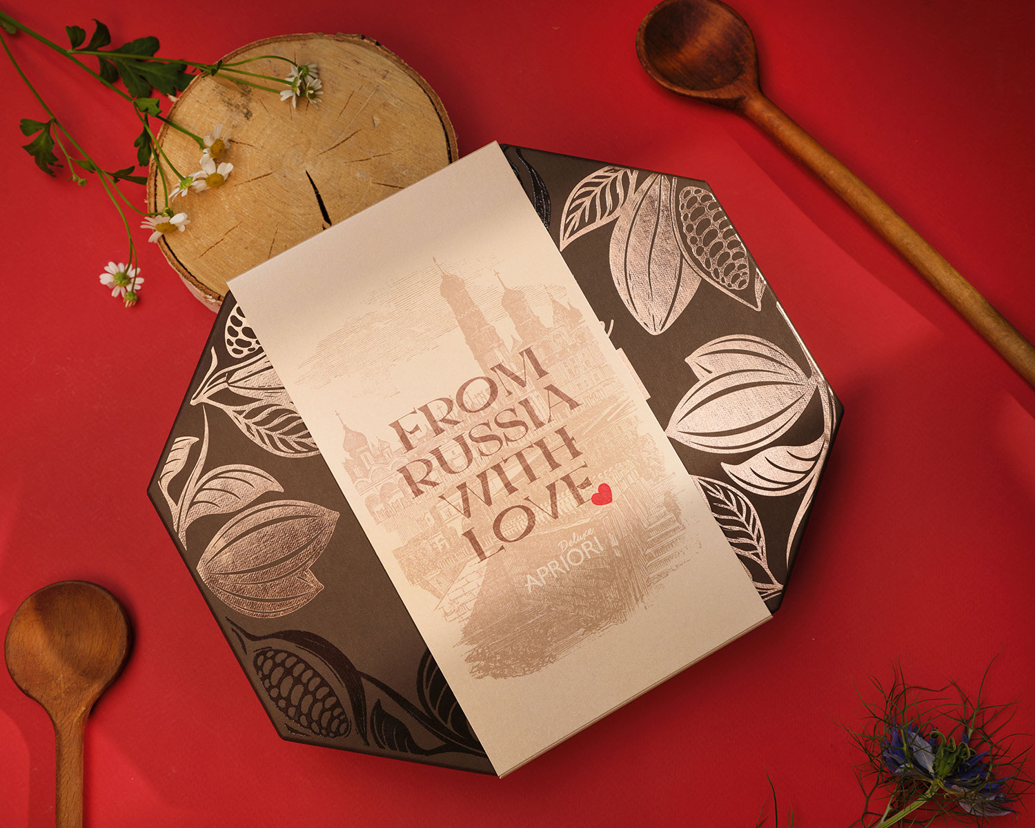                          Ассорти конфет ручной работы, 24шт "Из России с любовью"