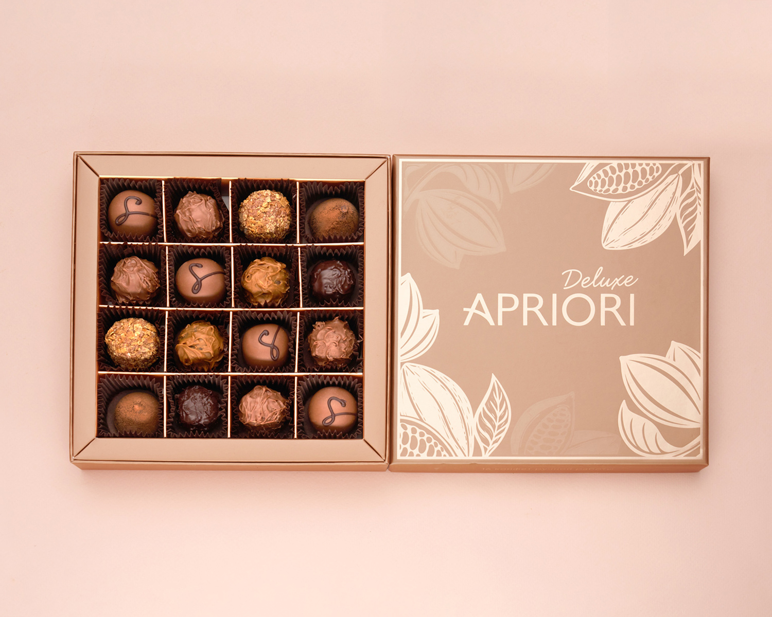                          Классический трюфель, 16 конфет ручной работы