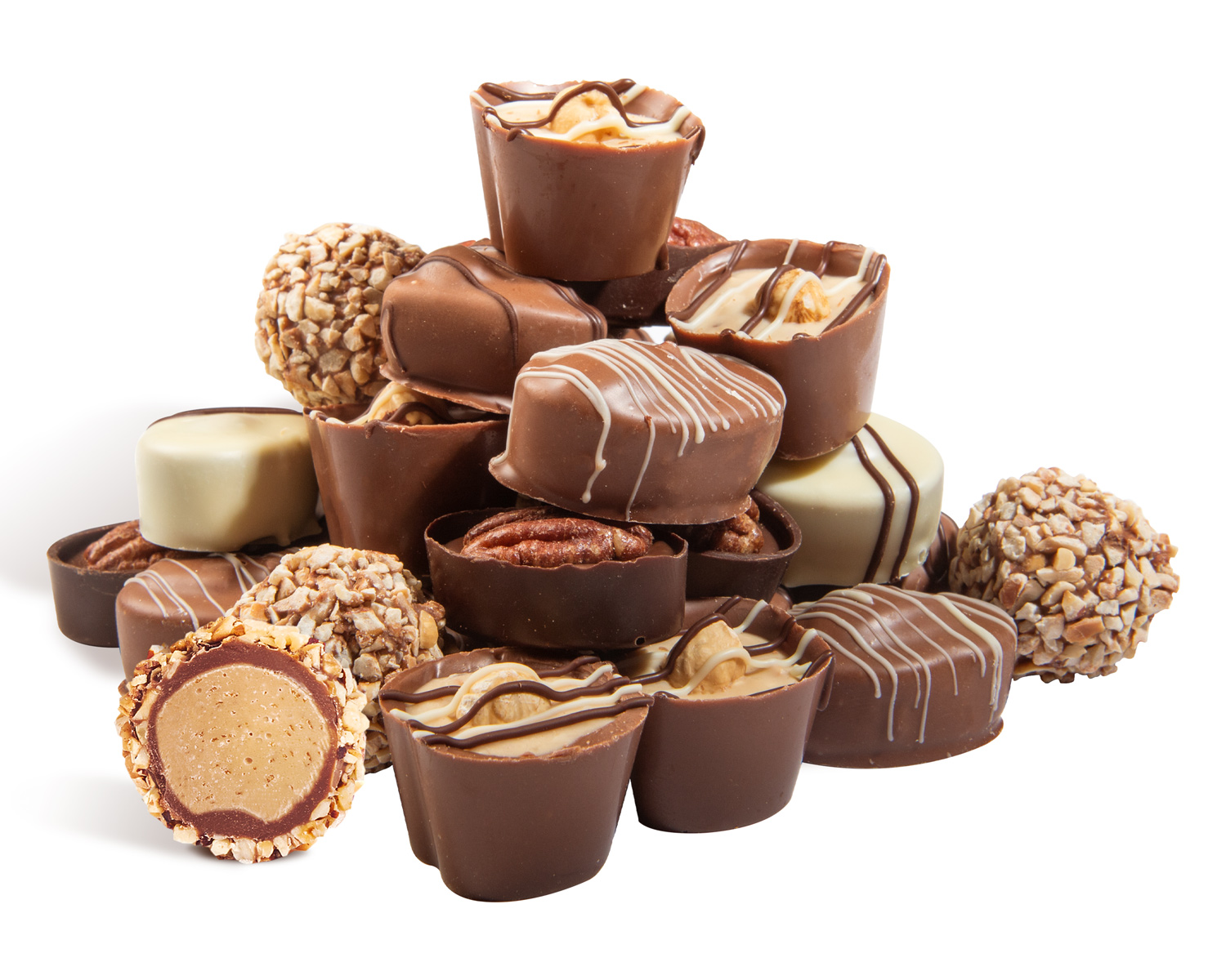                          Ореховое ассорти, 32 конфеты