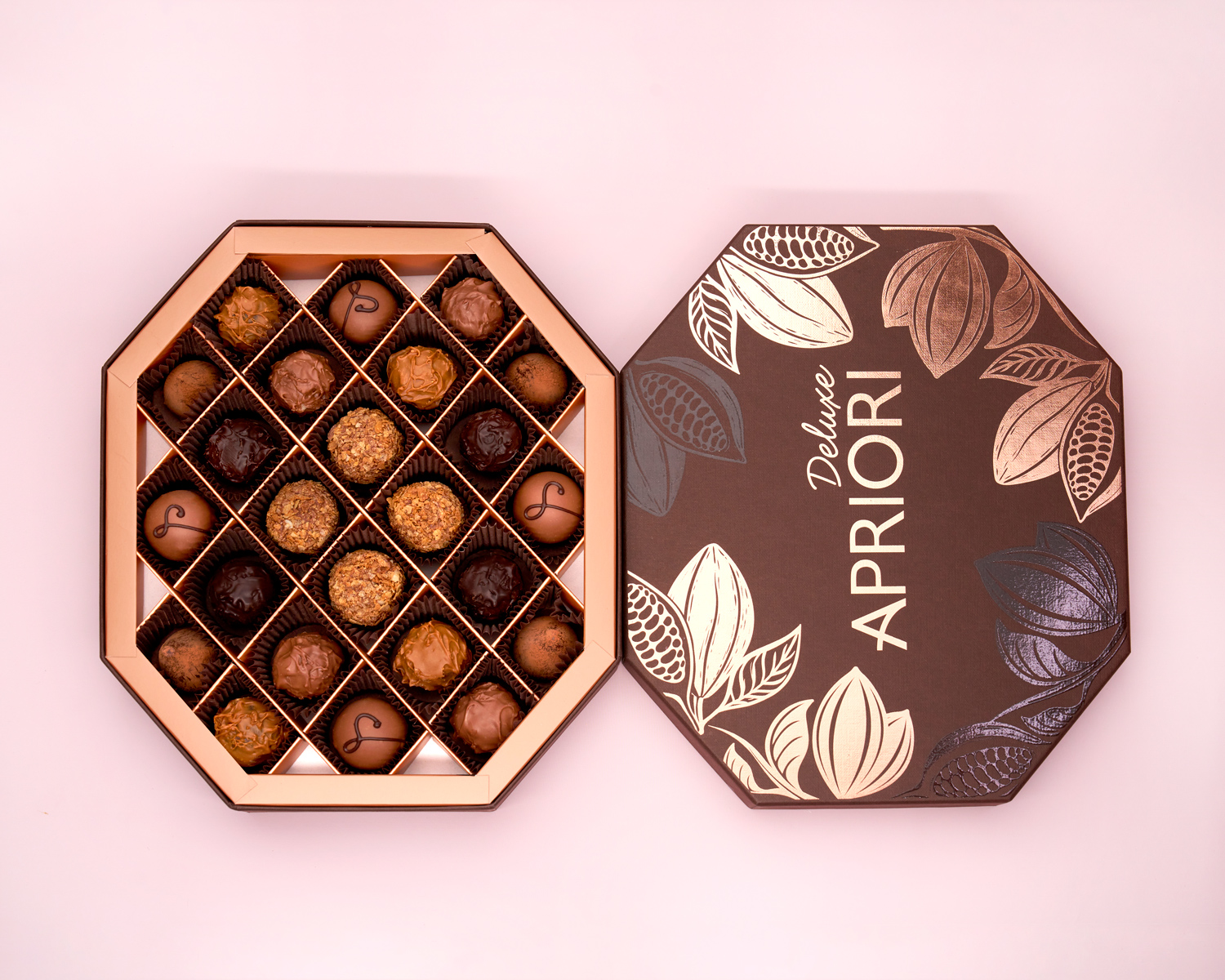                          Классический трюфель, 24 конфеты ручной работы