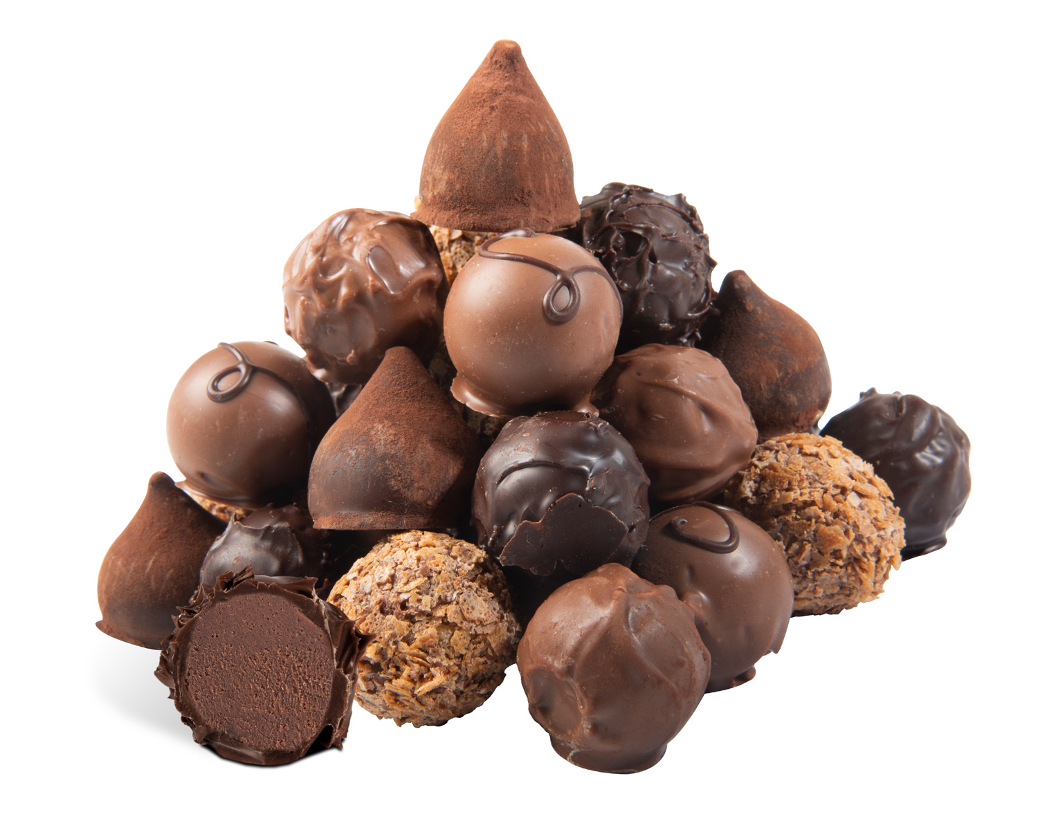                          Классический трюфель ассорти, 32 конфеты