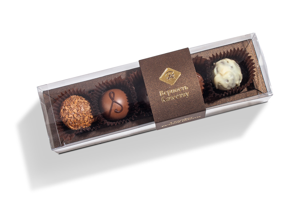                          Шоколадный набор "Трюфель" 5 конфет 