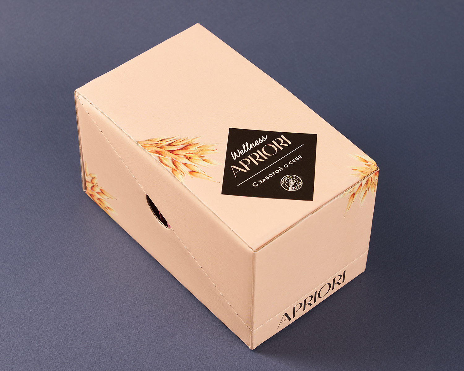                          Бокс из 13 плиток APRIORI Wellness Шок плитка овсяная с апельсином, миндалем и фисташкой, 650г