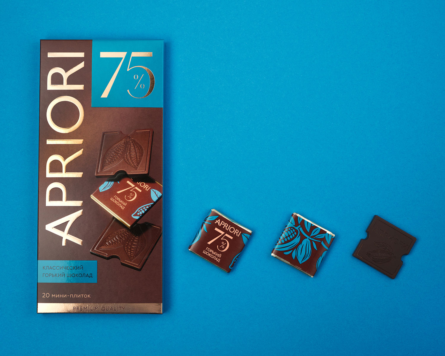                          Априори 100г Горький шоколад 75% какао