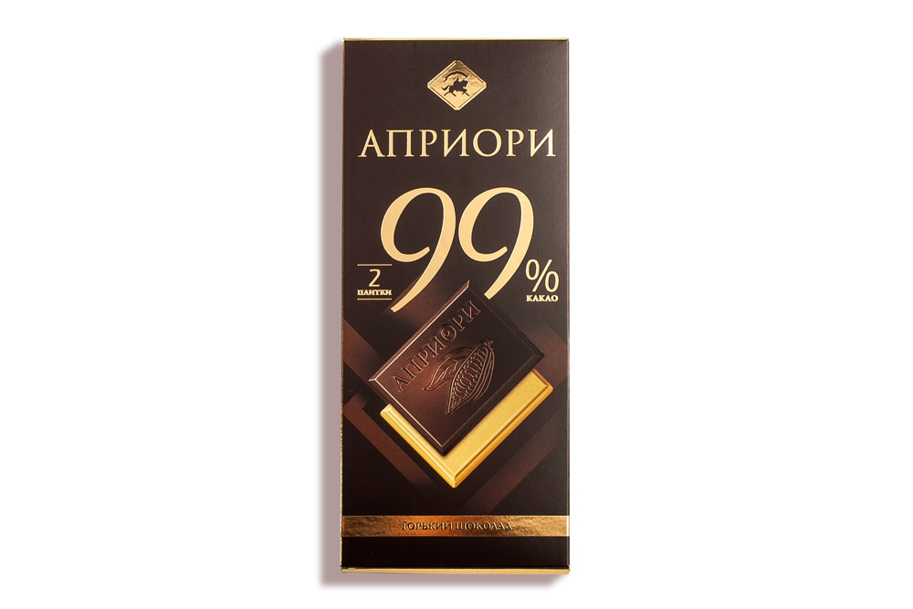                          Априори 72г Горький шоколад 99% какао