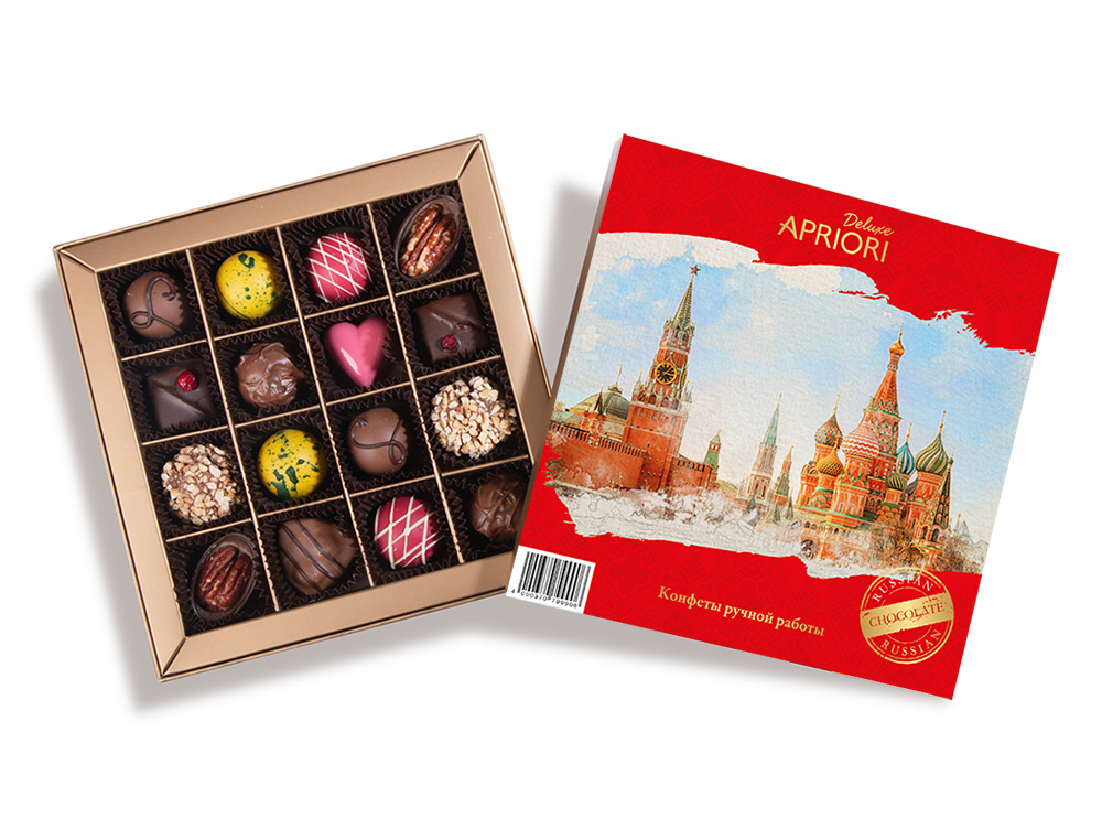                          Шоколадный набор "Москва, Кремль", 222г