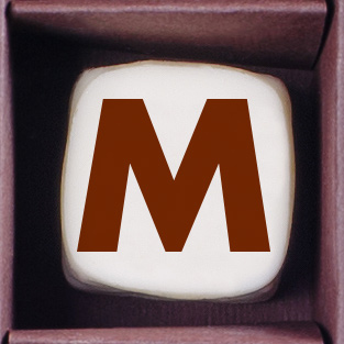                          Конфеты ручной работы ( буква  М )