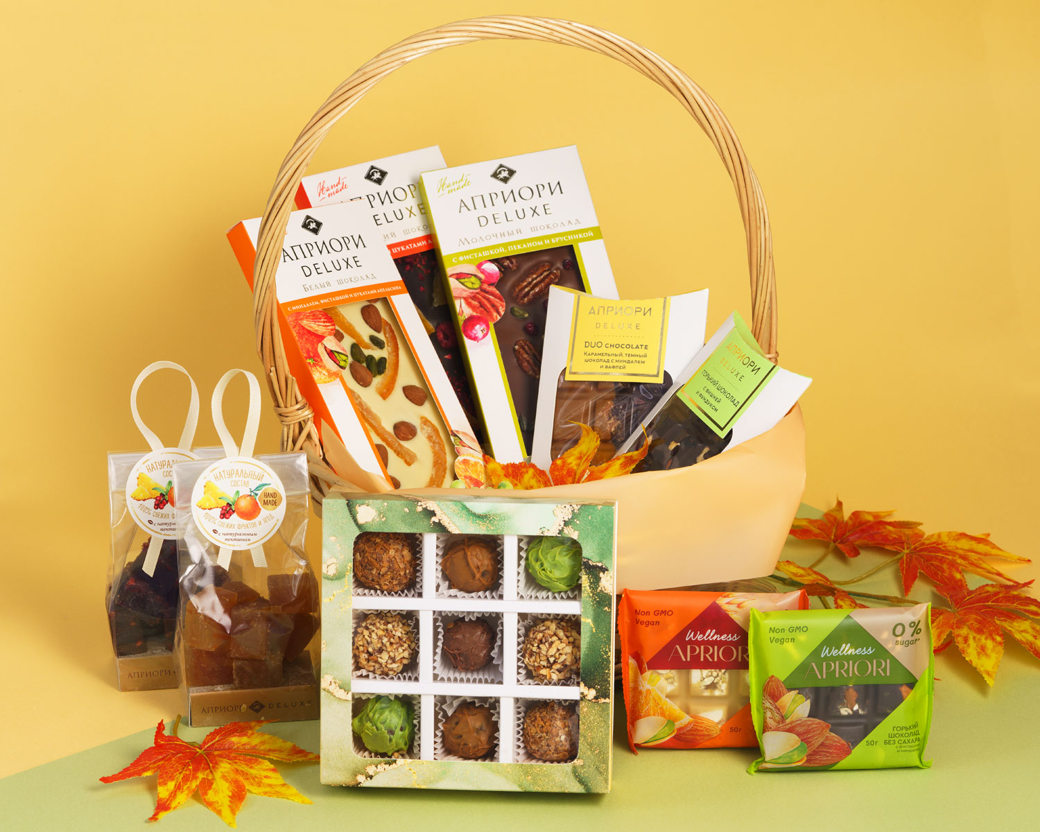                          Подарочная корзина "Любимому учителю", 870г