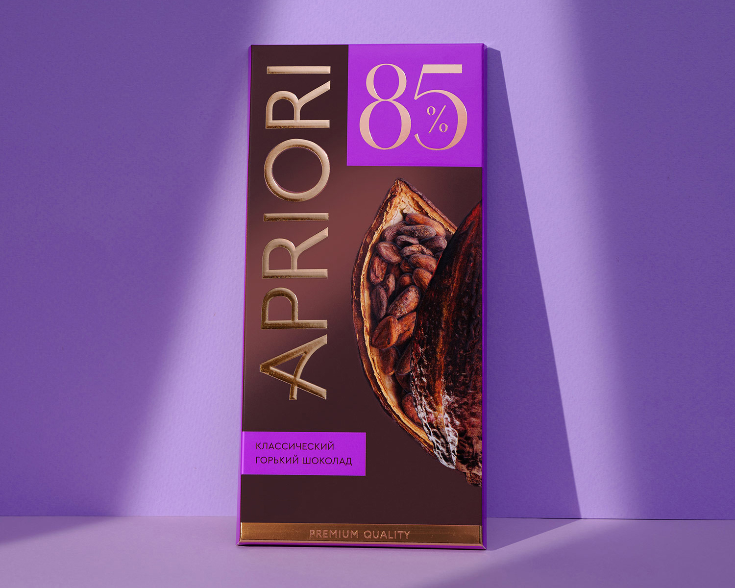                          APRIORI 85г Горький шоколад 85%какао тонкая плитка