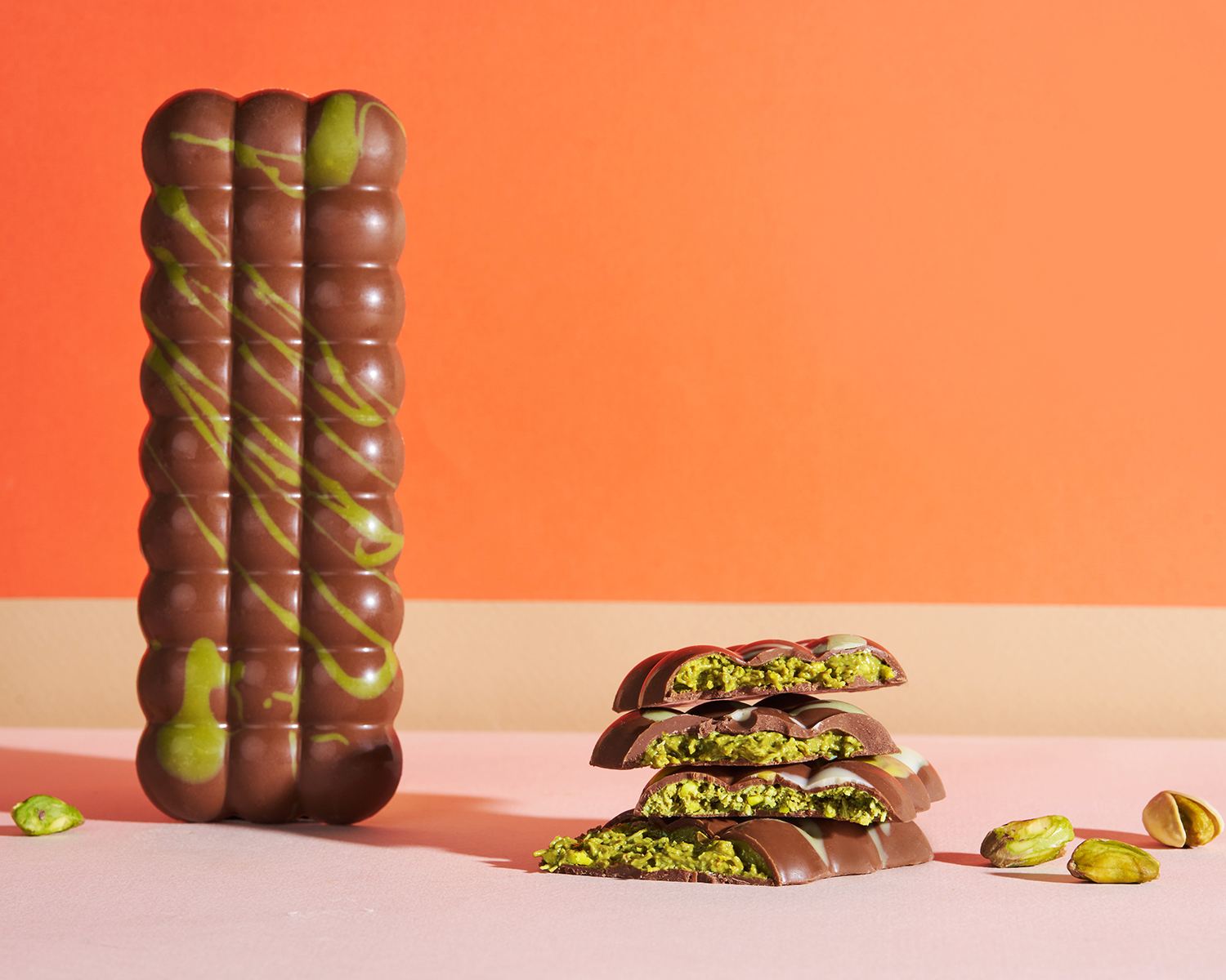                          Молочный шоколад с фисташкой "Дубайский"