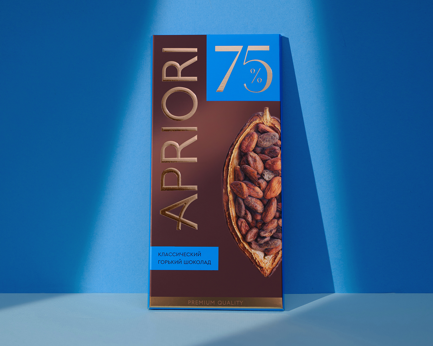                          APRIORI  85г Горький шоколад 75% какао