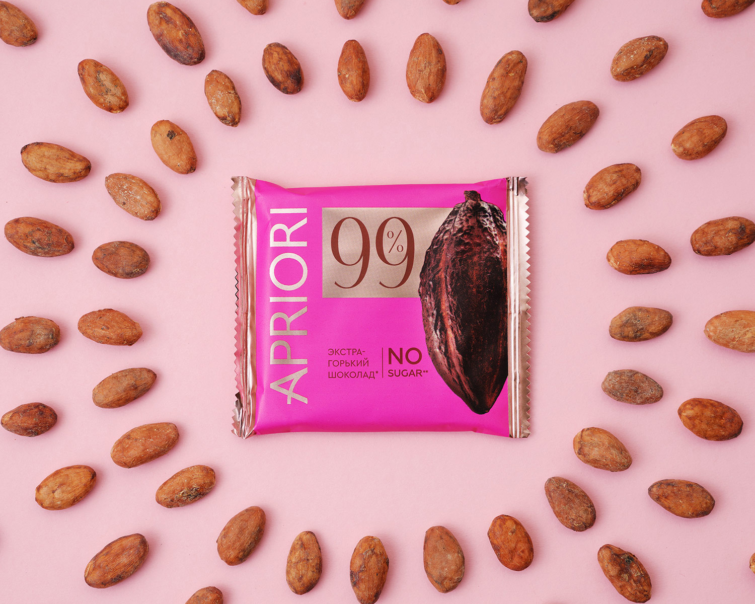                          APRIORI 45г Горький шоколад 99% какао