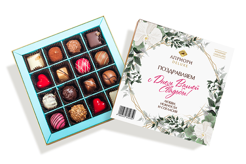                          Шоколадный набор "С Днем Вашей свадьбы"