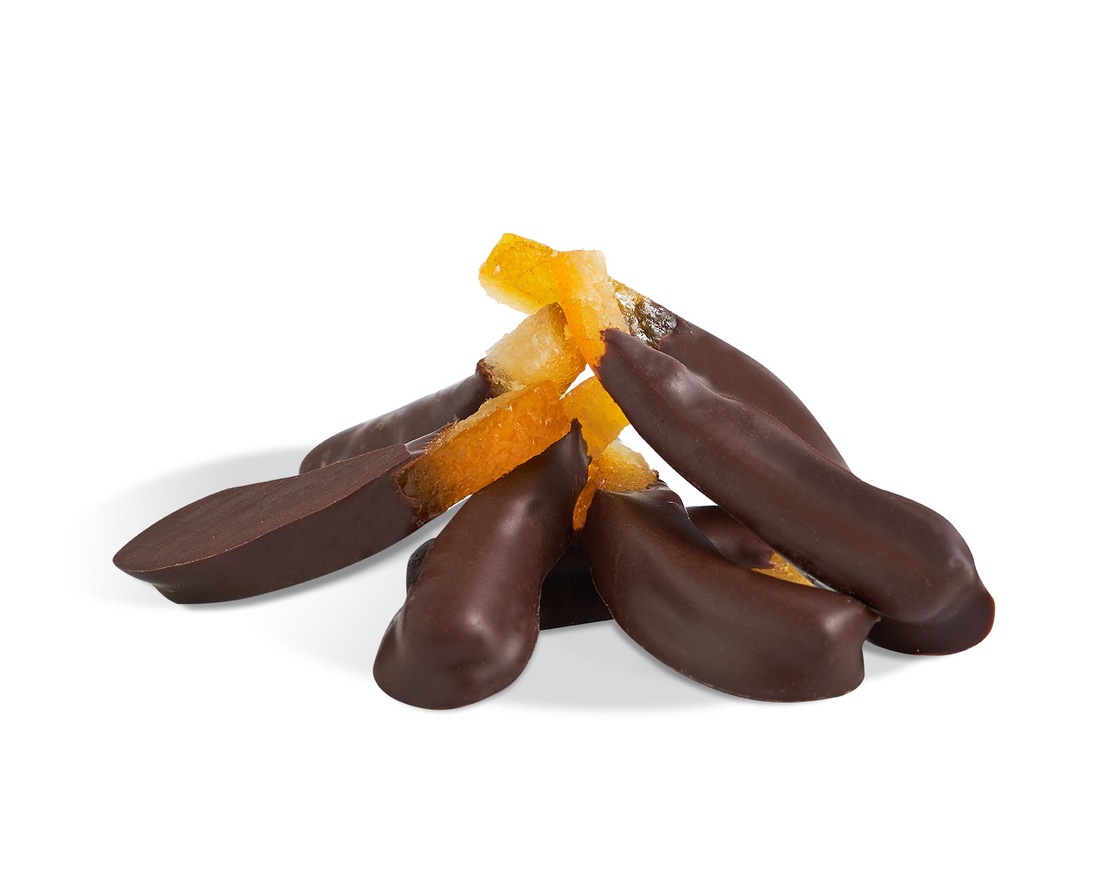                          Цукаты апельсина в горьком шоколаде 125г