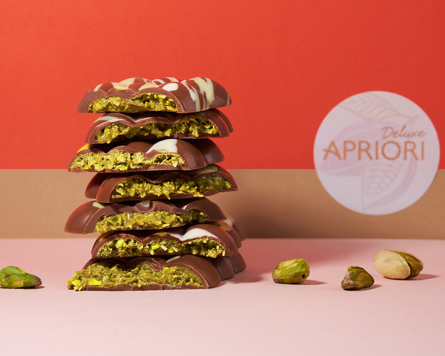                          Молочный шоколад с фисташкой "Дубайский"