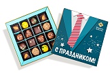 
                        Шоколадный набор "С праздником (галстук)" (16к)