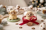 
                        Шоколадная фигура из белого шоколада "Овечка"