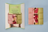 
                        Белый шоколад с малиной и фисташкой (дуо), 50г