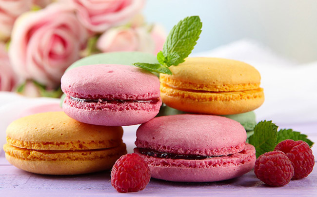 Французские сладости на 14 февраля