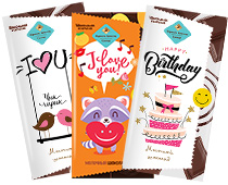 Шоколадные открытки и наборы